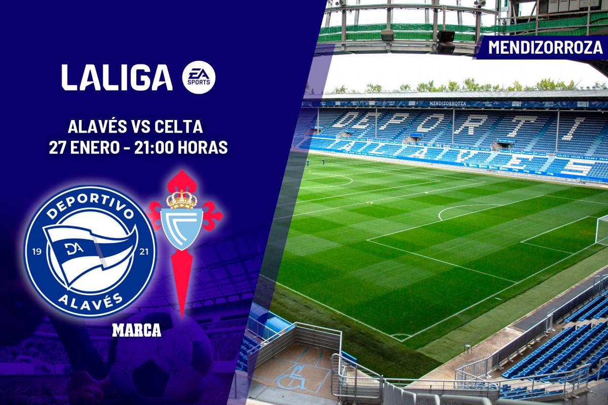 Alavés - Celta: a qué hora y dónde ver hoy en TV el partido de LaLiga EA Sports