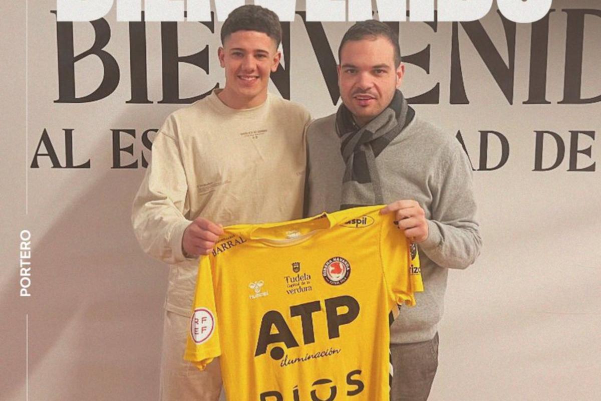 ATP Iluminación Tudelano se refuerza con el joven portero Mario Gómez