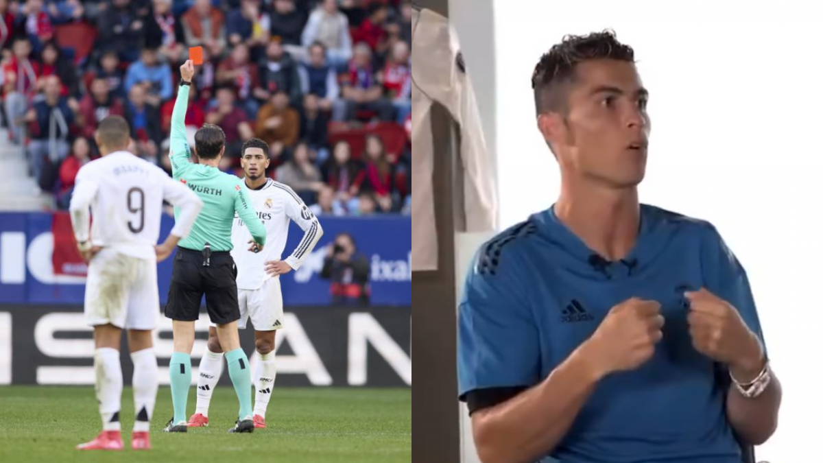 Cristiano Ronaldo ya avisó en 2018 con el &#39;fuck off&#39; de Bellingham