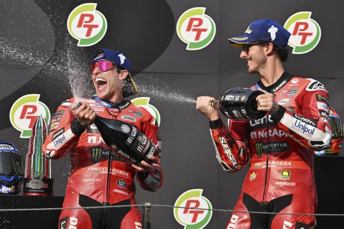 Pecco Bagnaia: &quot;Marc Márquez ha jugado con nosotros&quot;