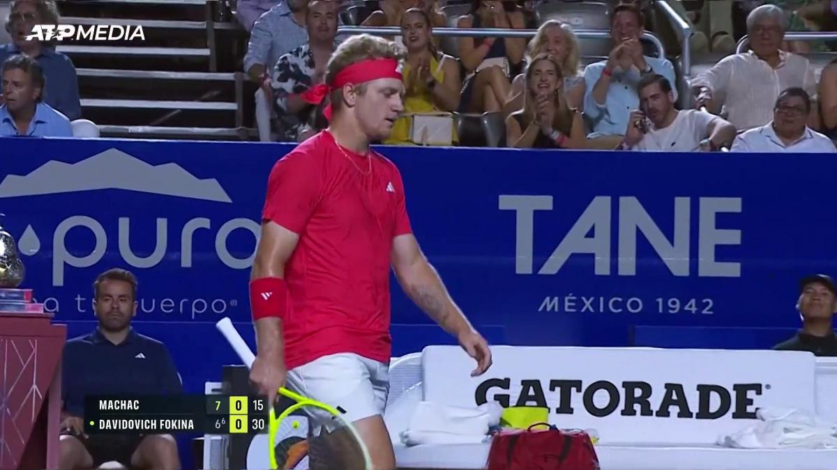 Davidovich pierde en la final de Acapulco ante Machac