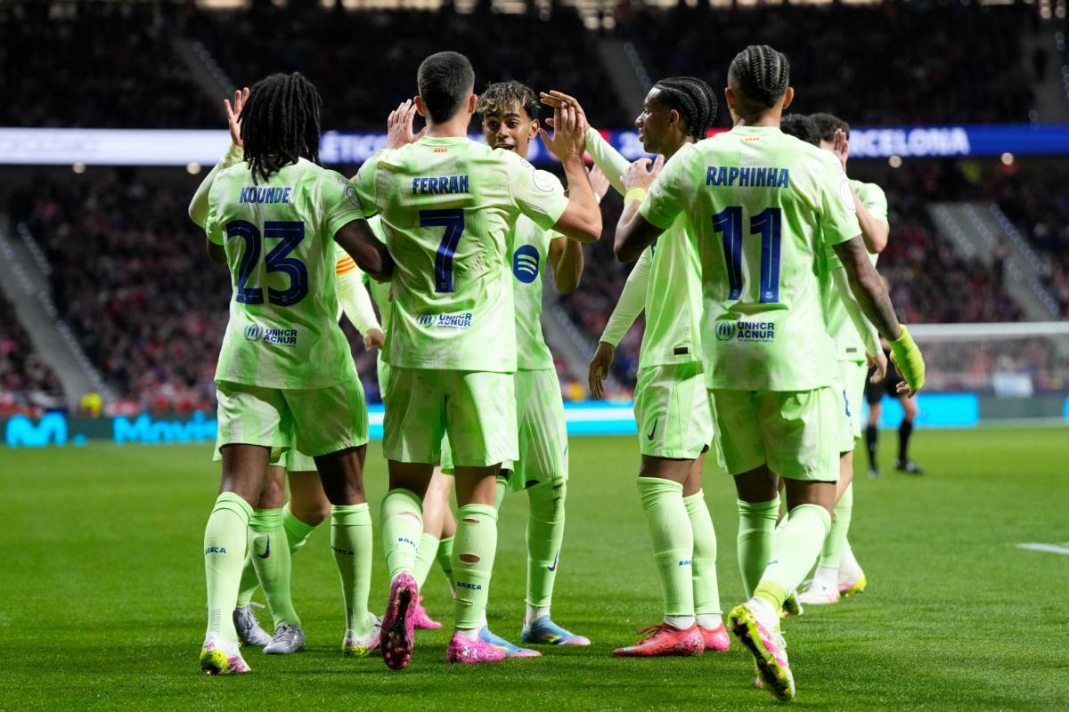 El Barça va muy sobrado