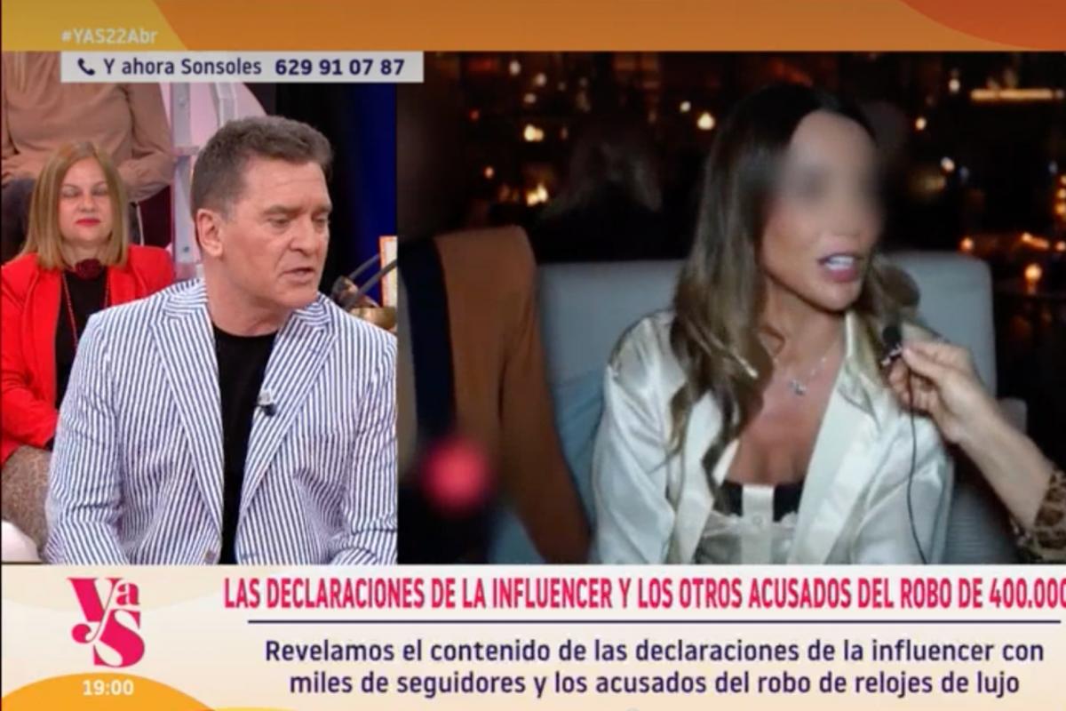 Marta Hermoso y empresario