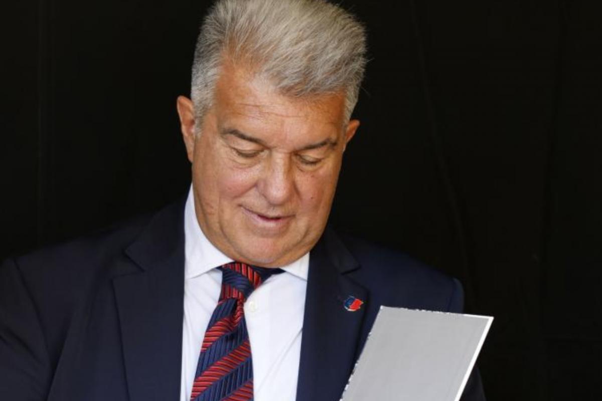 Laporta manda un mensaje a la afición