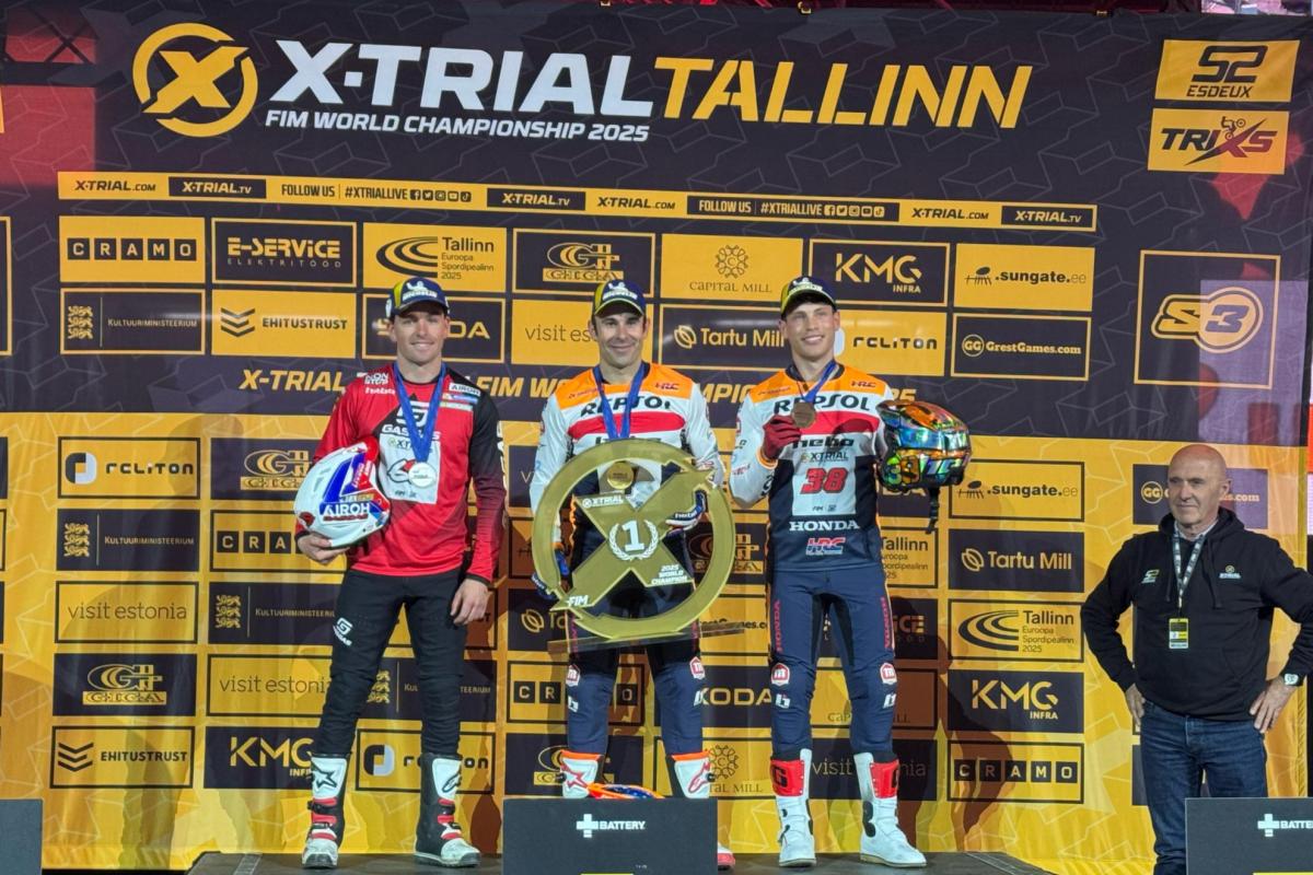 Toni Bou embellece su 37ª corona mundial de Trial con un incontestable triunfo en Estonia