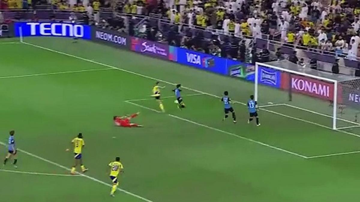 el gol ‘cantado’ que falló Cristiano y condenó al Al-Nassr