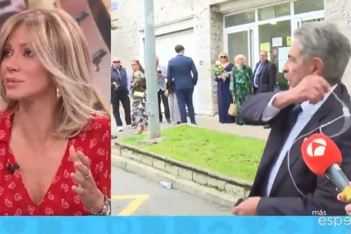 Fuerte encontronazo entre Griso y Revilla en directo:   No quería coincidir contigo 