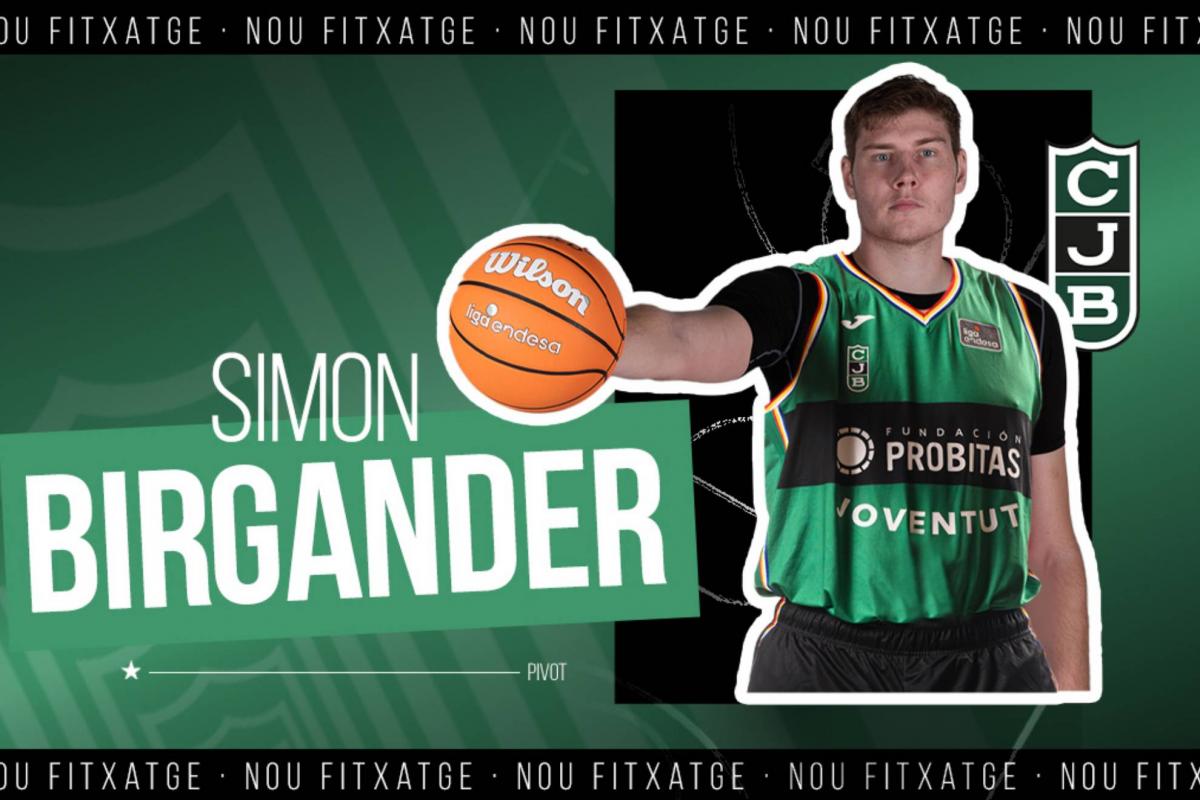 Simon Birgander regresa al Joventut