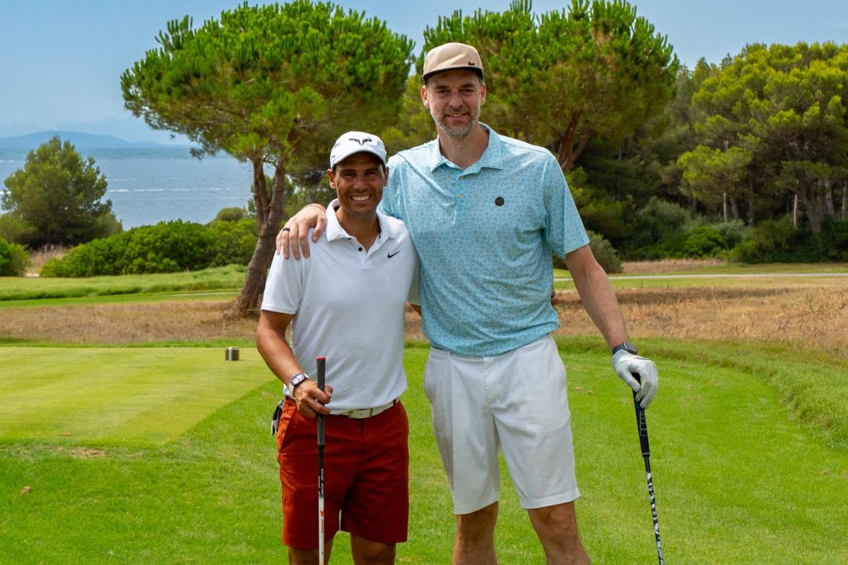 Rafa Nadal roza el Top 10 en el campeonato de Baleares de Profesionales de golf