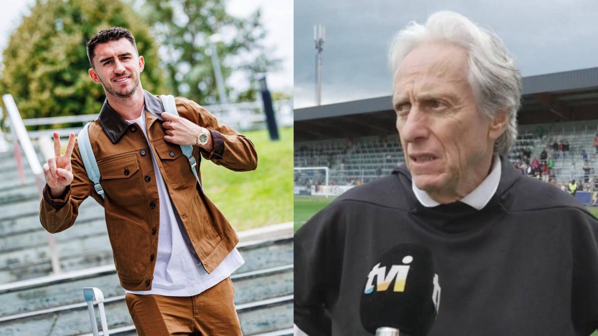Jorge Jesus confirma el adiós de Laporte