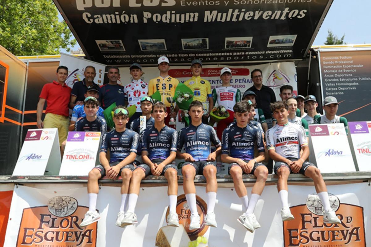 Álvaro Sansano vence en la Copa de España Júnior Cofidis de Peñafiel