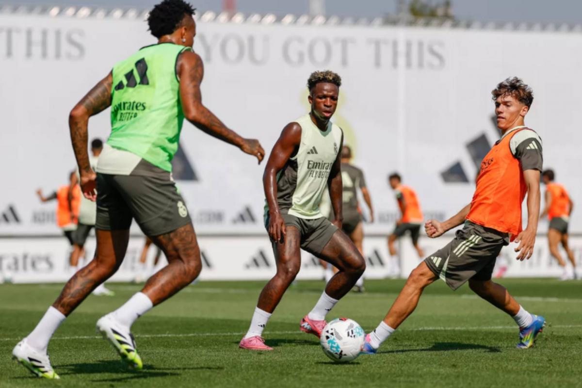 ريال مدريد يواصل تدريباته بدون ميندي، إندريك، بيلينجهام وماستانتوونو