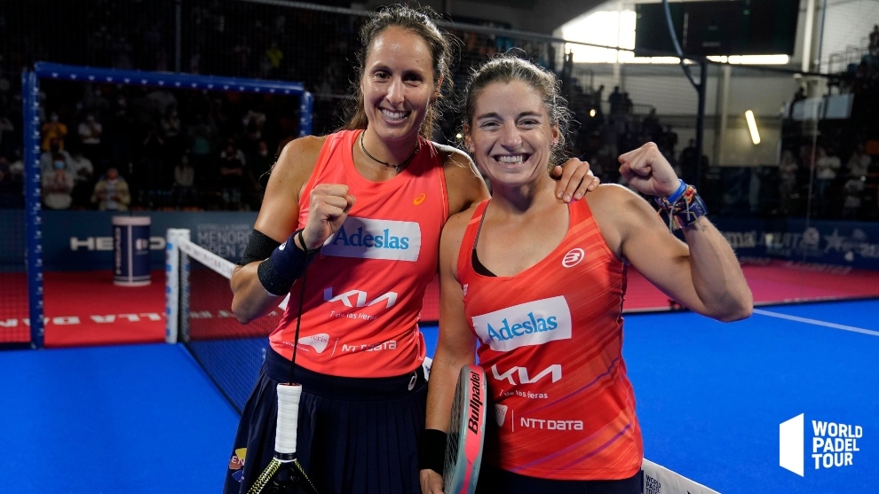 Gemma Triay y Alejandra Salazar, campeonas del Menorca Open.