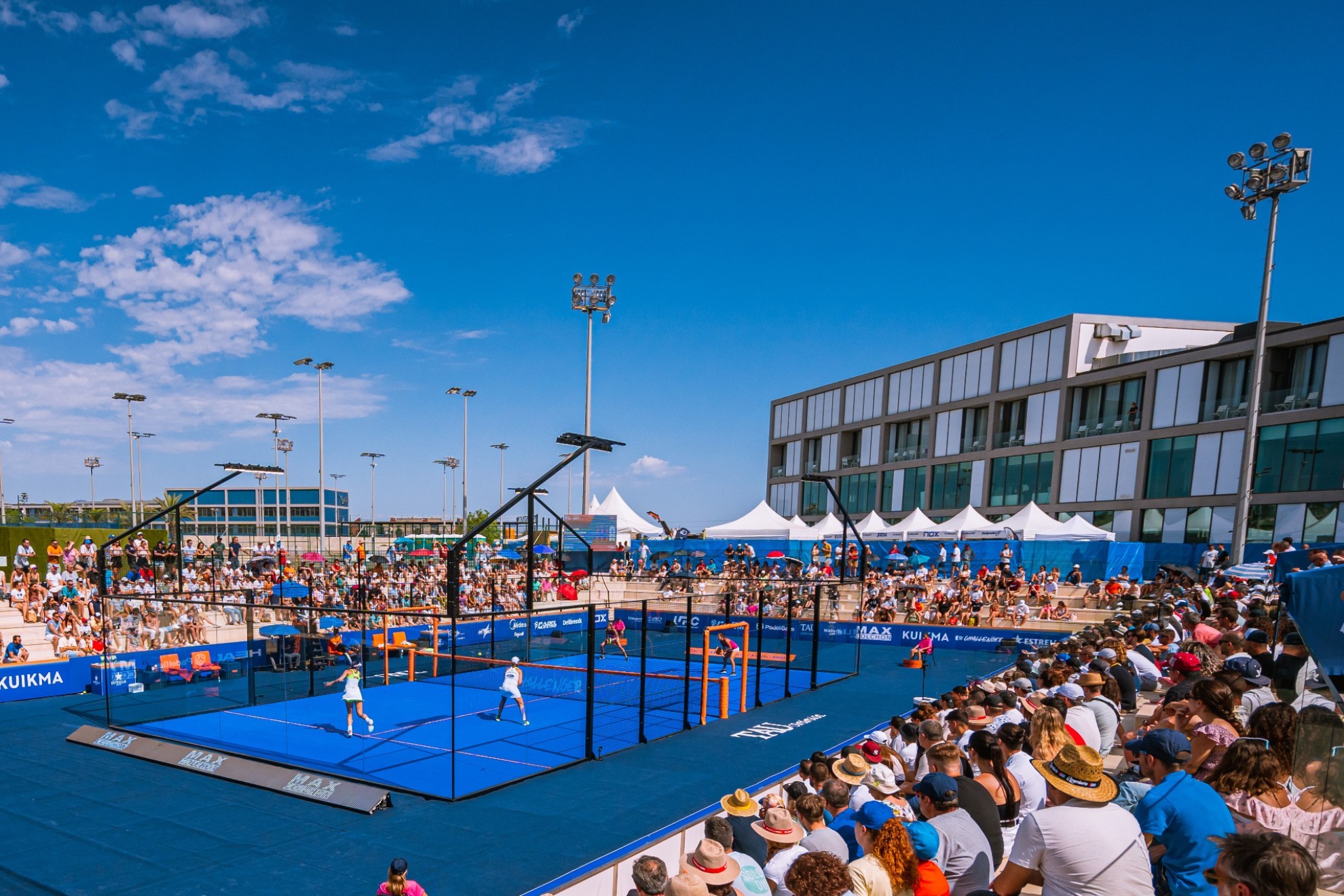 Imagen del torneo Challenger celebrado en 2022 en la Rafa Nadal Academy