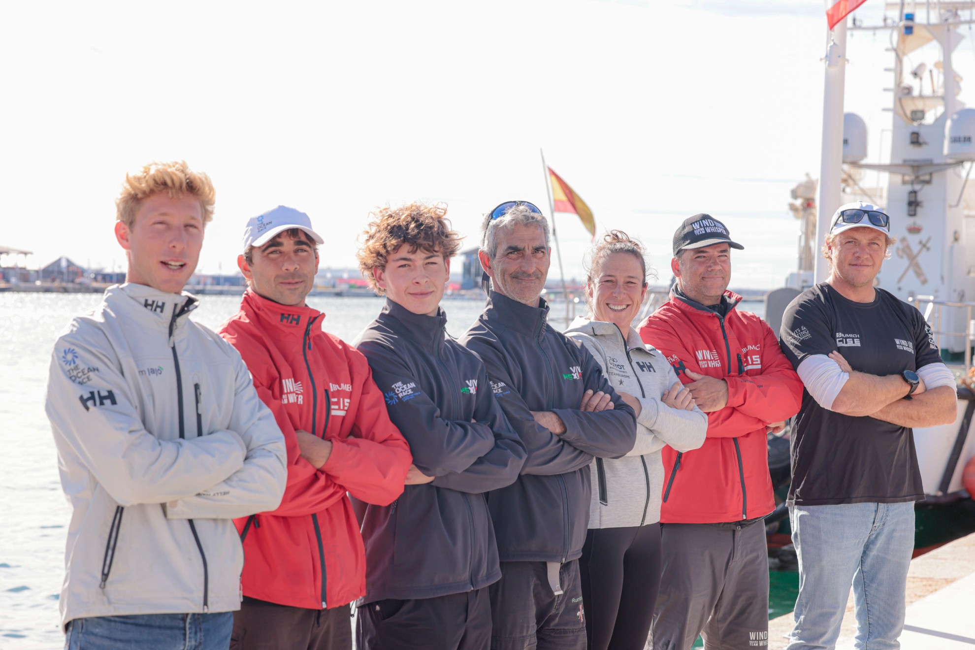 Los regatistas españoles que participan en la próxima edición de The Ocean Race.
