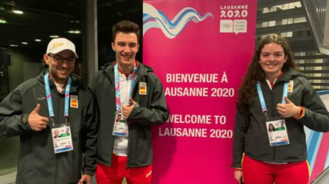 Los deportistas de esquí alpino que representarán a España en los YOG de Lausana 2020.