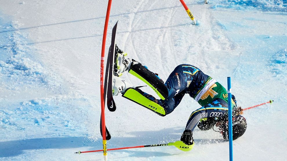 Anna Swenn Larsson se acordará para siempre del slalom de Kranjska Gora. Tenía un colchón de más de un segundo cuando se ha caído a diez metros de la meta.