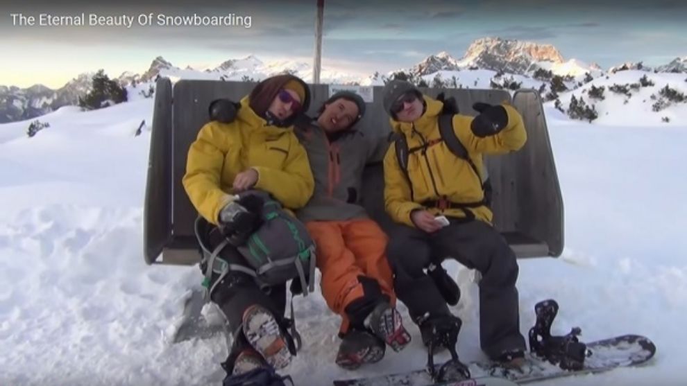 'The Eternal Beauty of snowboarding', uno de los documentales propuesto por snow-forecast.com