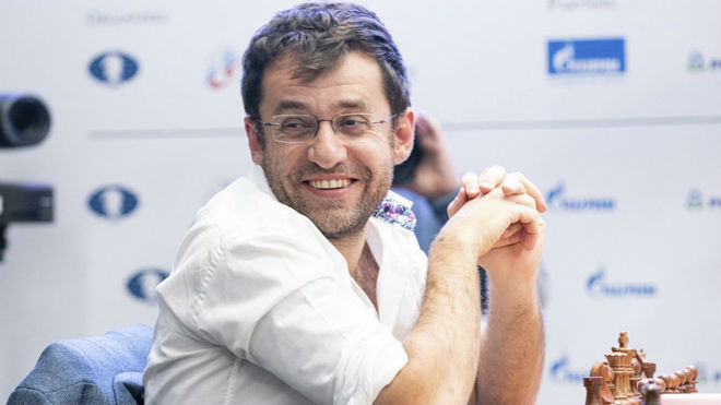 Aronian, durante una partida