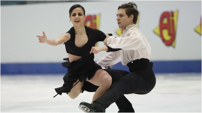 Sara Hurtado y Kirill Jalyavin, durante el último Europeo.
