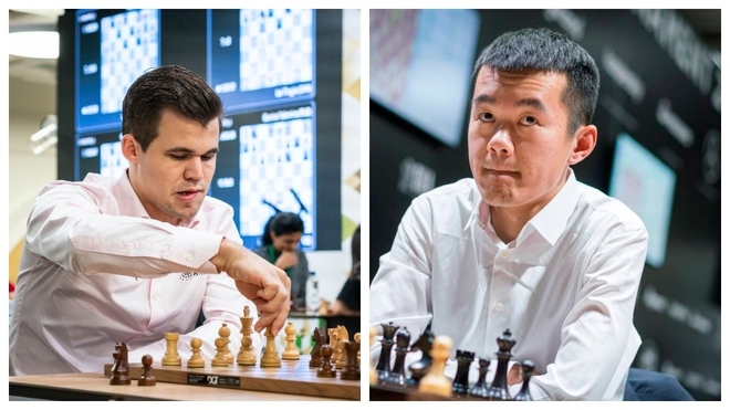 Carlsen y Ding