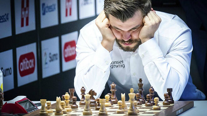 Carlsen - Tari, así fue la jornada 8 del Altibox Norway Chess