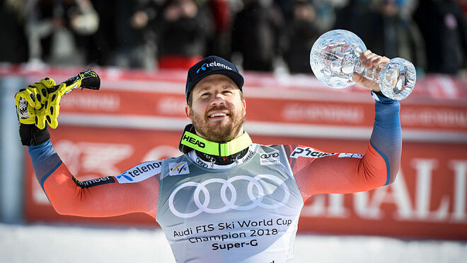 Kjetil Jansrud fue el ganador del último descenso y super G disputado en Val d'Isère, en diciembre de 2016