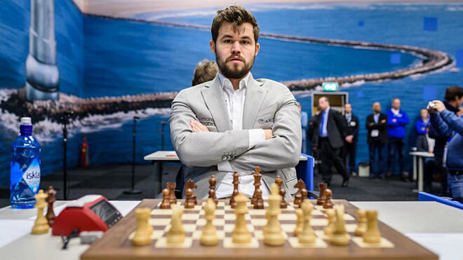El jugador noruego Magnus Carlsen.