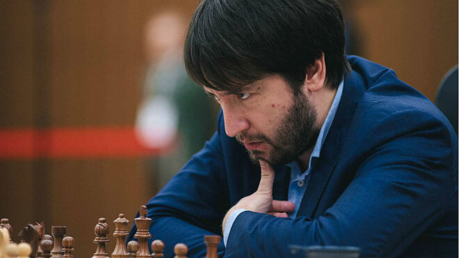 Teymur Radjabov, durante un torneo.