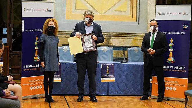 Shirov, ganador del III Magistral Salamanca Cuna del Ajedrez Moderno