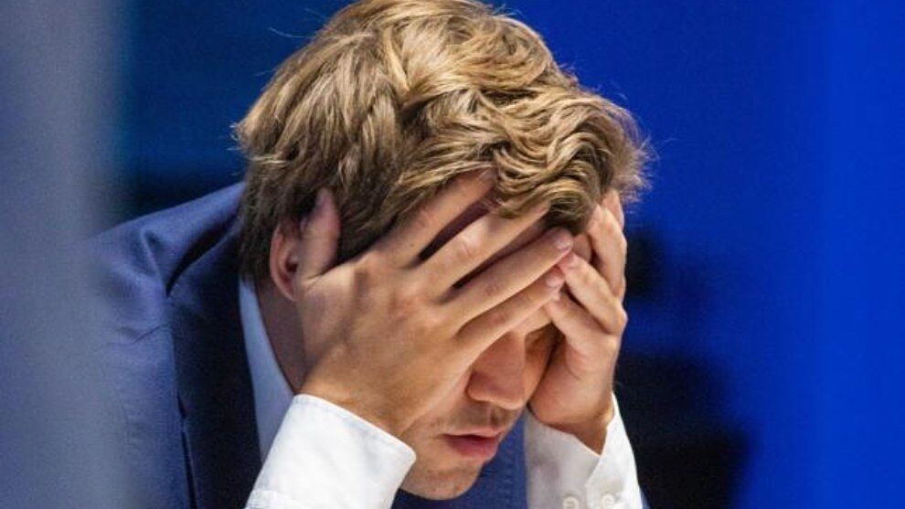 Magnus Carlsen, durante un torneo.