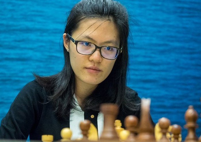 La china Hoy Yifán, número uno mundial del ajedrez femenino.