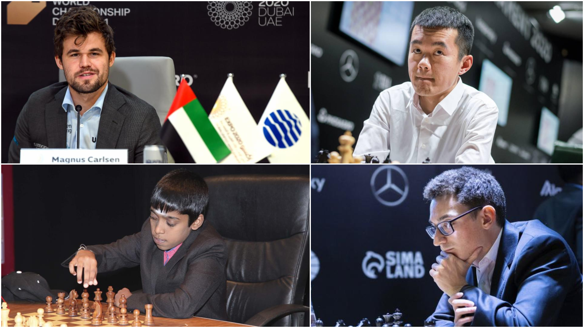 Carlsen - Ding y Giri - Pra, semifinales del Chessable Masters.