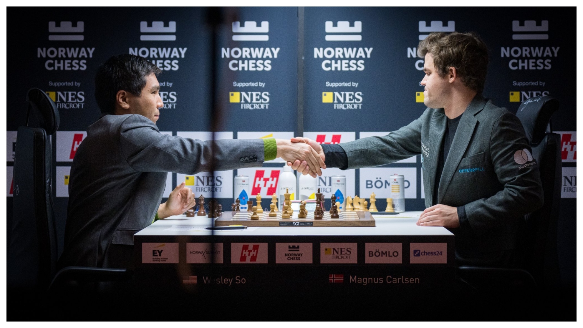 Carlsen - Radjabov, en la 3ª jornada del Norway Chess