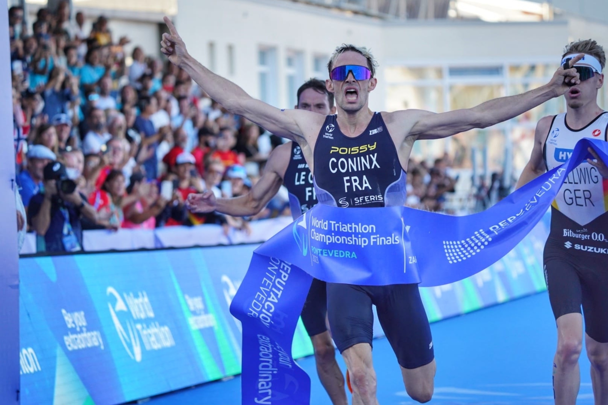 Dorian Coninx termina primero en Pontevedra y es campeón del mundo