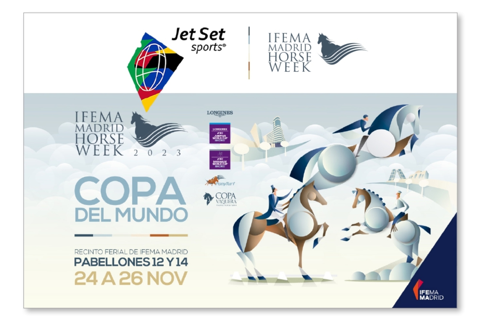 IFEMA Madrid Horse Wee, del 26 al 28 de noviembre.