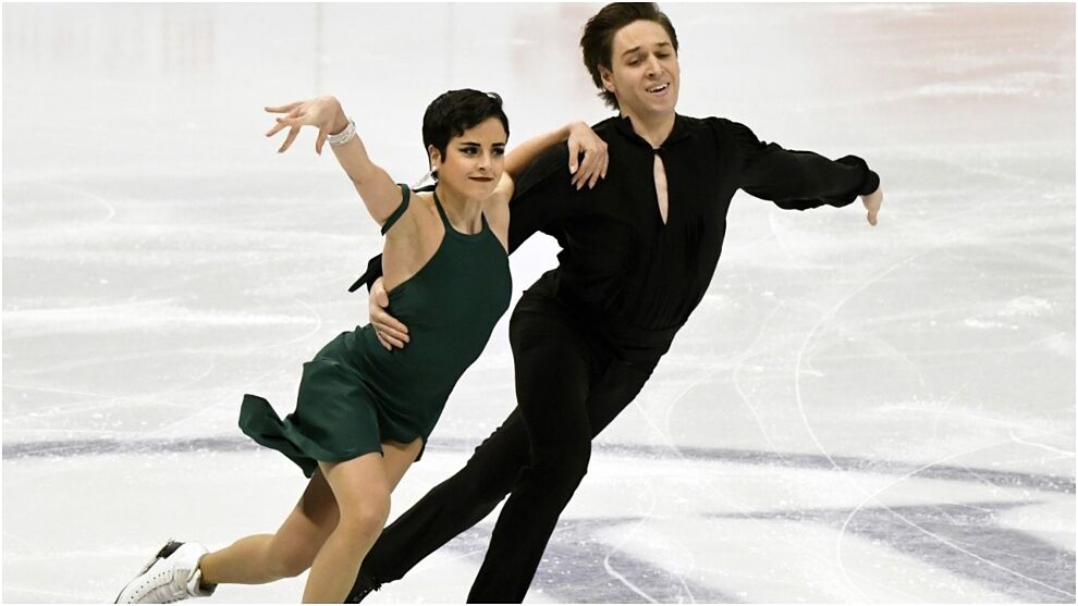 Sara Hurtado y Kirill Jalyavin, en el Mundial.