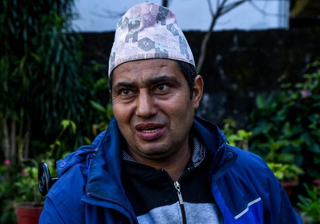 El guía local Krishna Hari Subedi fue testigo de la avalancha