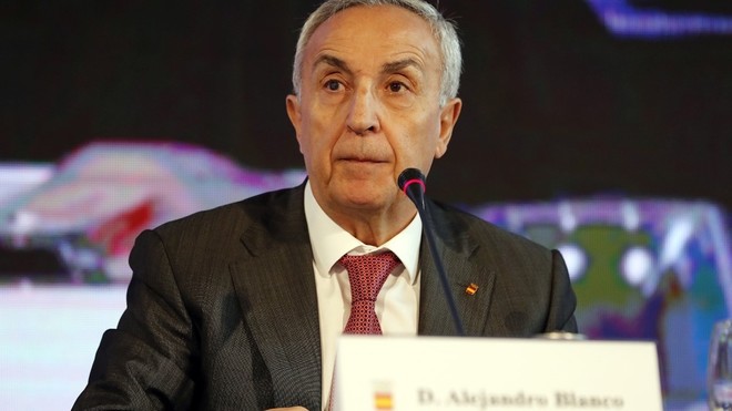 Alejandro Blanco, durante la Asamblea telemática del COE