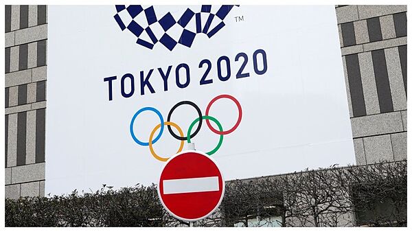 Un cartel de los Juegos de Tokio 2020 en la capital nipona
