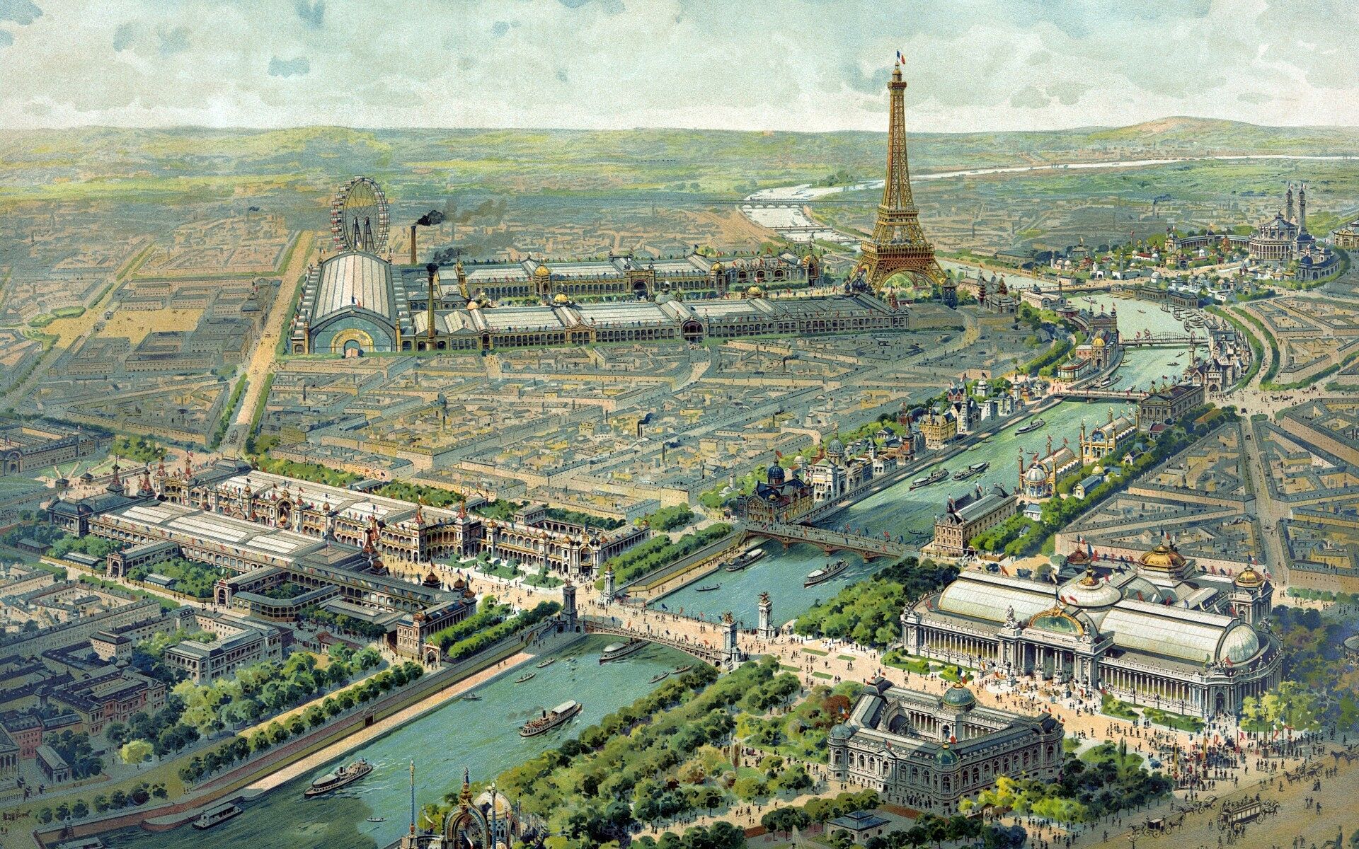 Imagen de la Exposición Universal de París 1900
