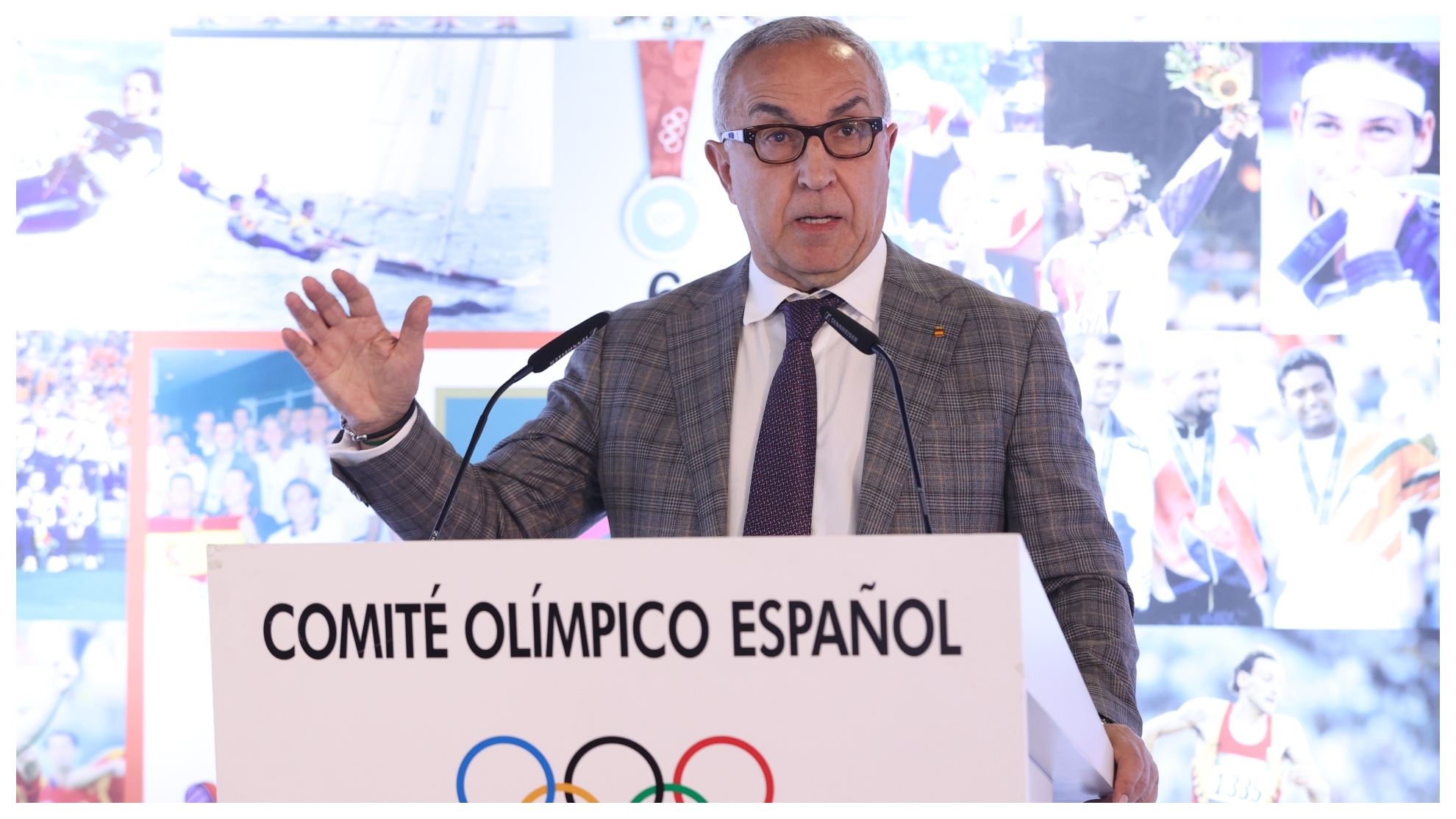 Alejandro Blanco en la sede del Comité Olímpico Español
