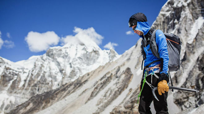 Kilian Jornet, en el Himalaya en 2019.