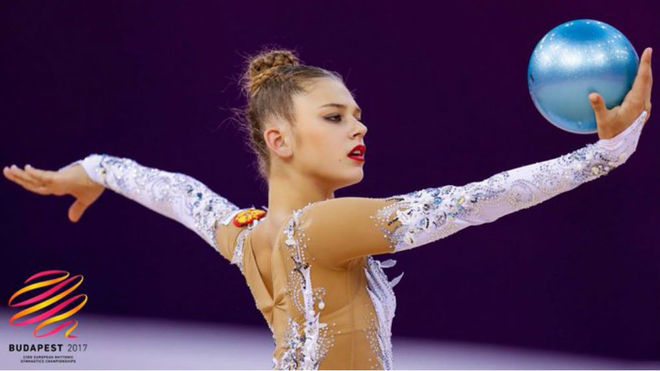 Aleksandra Soldatova, en los Europeos de 2017