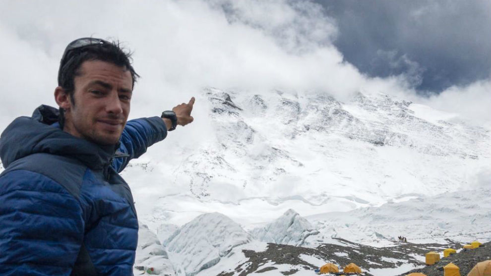 Kilian Jornet, en el Everest.