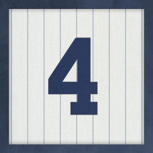 El dorsal 4 de Gehrig fue el primer número en retirarse