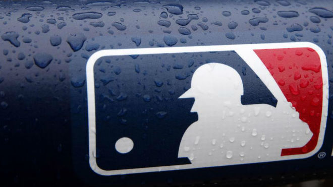 El logo de la Major League Baseball