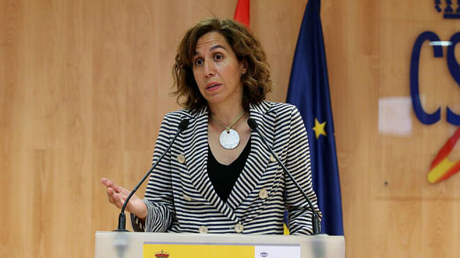 Irene Lozano, presidenta del Consejo Superior de Deportes.