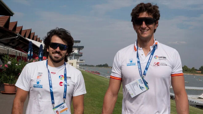 Paco Cubelos e Iñigo Peña, subcampeones mundiales de K2 1000, lideran el equipo español.