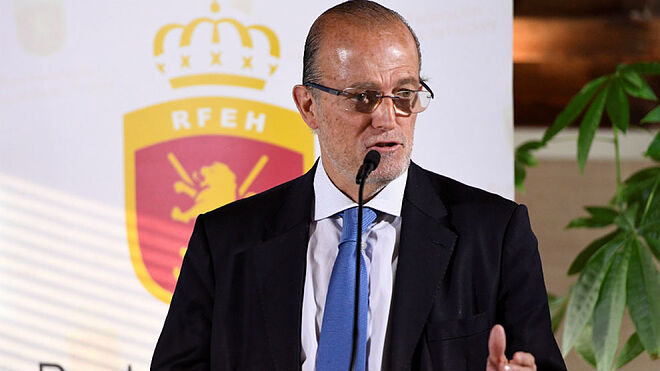 Santiago Deó, presidente de la RFEH.